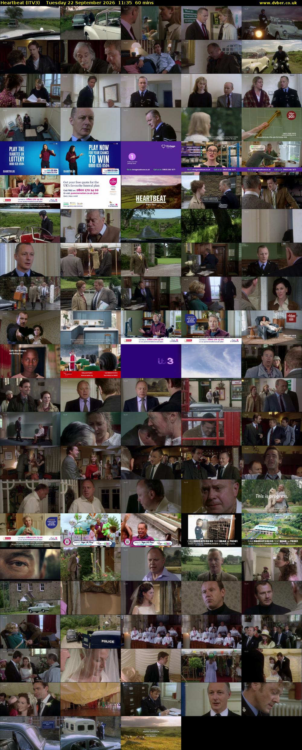 Heartbeat (ITV3) Tuesday 22 September 2026 11:35 - 12:35