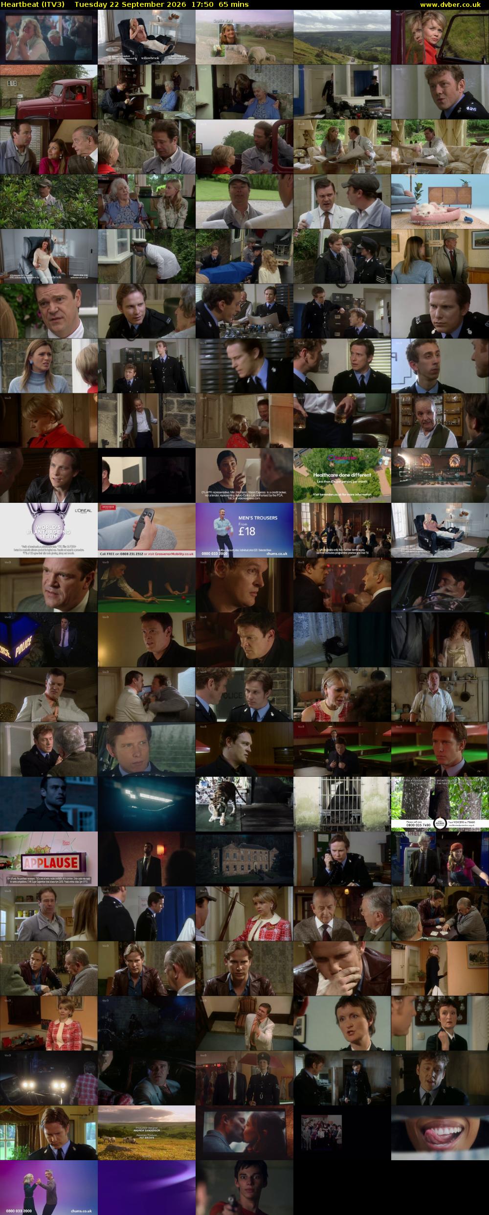 Heartbeat (ITV3) Tuesday 22 September 2026 17:50 - 18:55