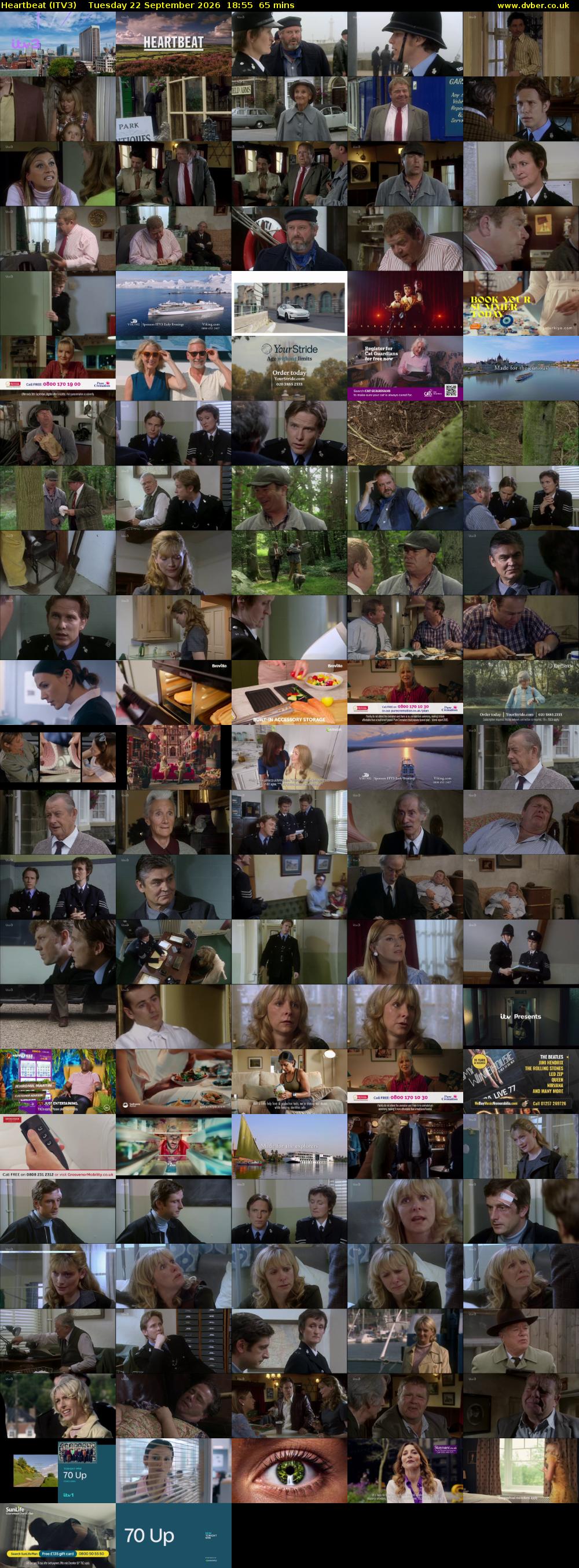 Heartbeat (ITV3) Tuesday 22 September 2026 18:55 - 20:00