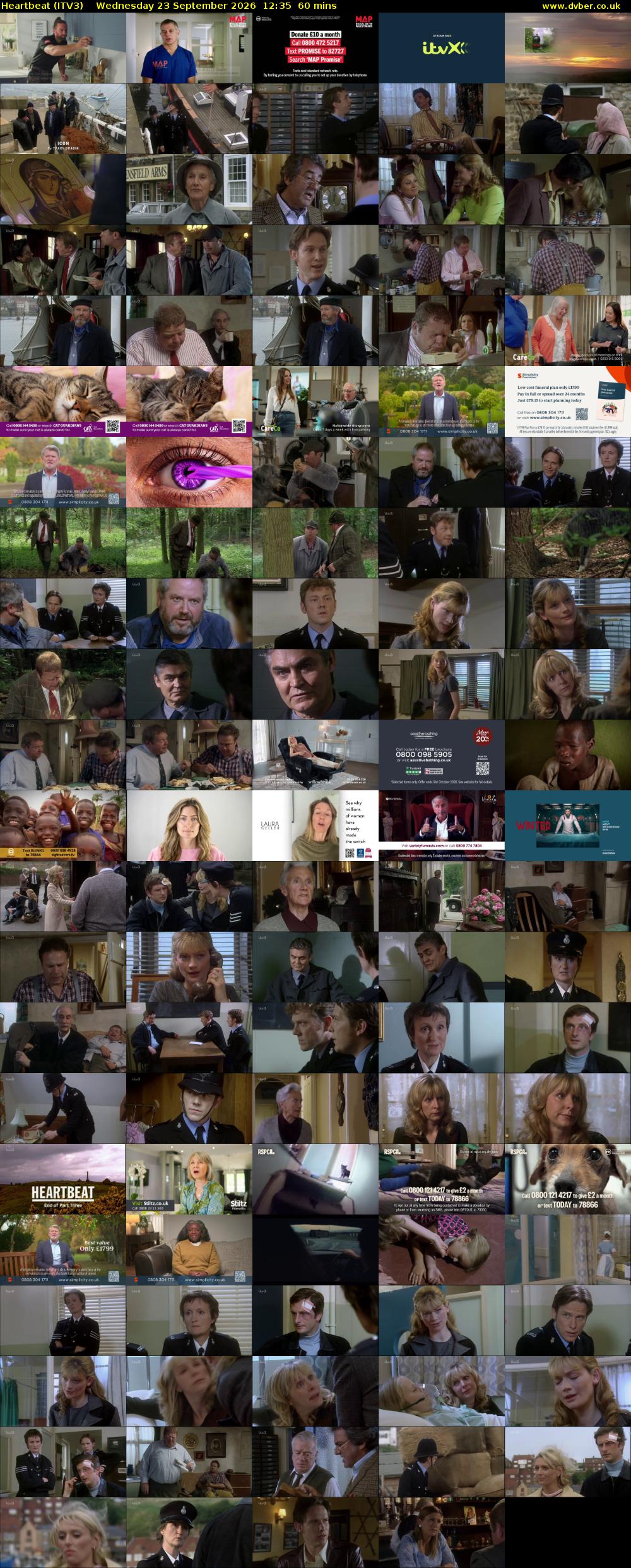 Heartbeat (ITV3) Wednesday 23 September 2026 12:35 - 13:35