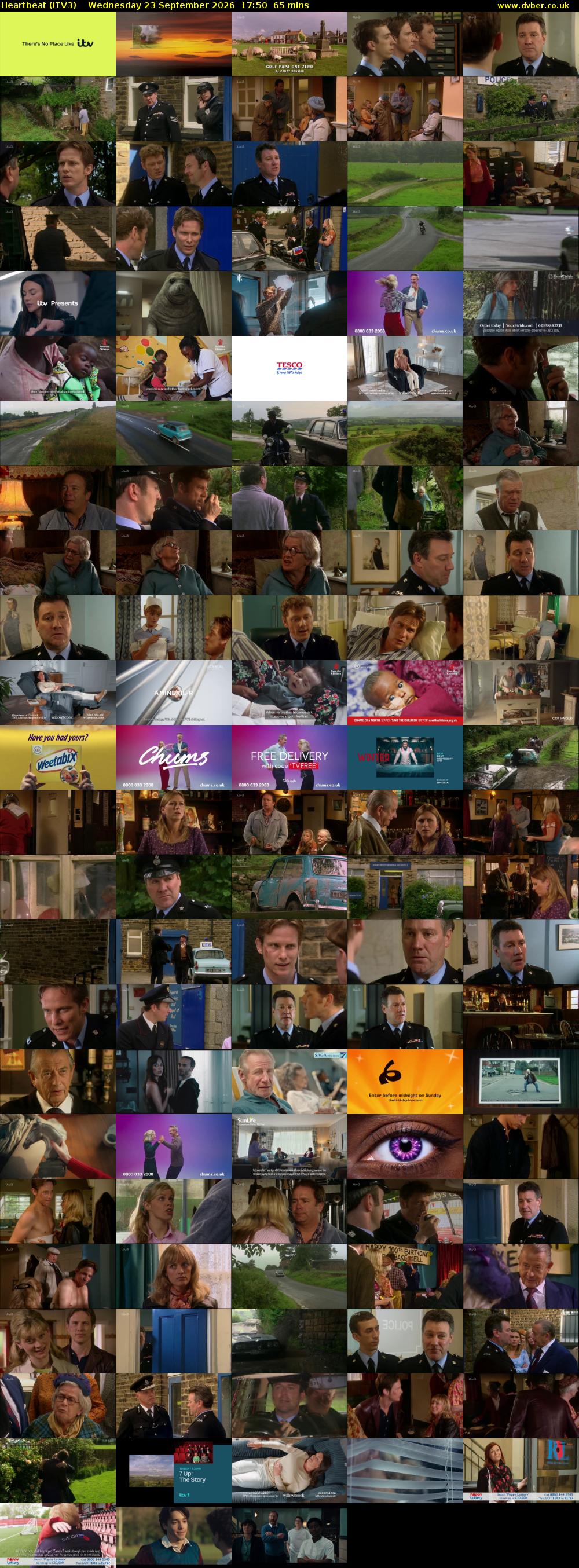 Heartbeat (ITV3) Wednesday 23 September 2026 17:50 - 18:55