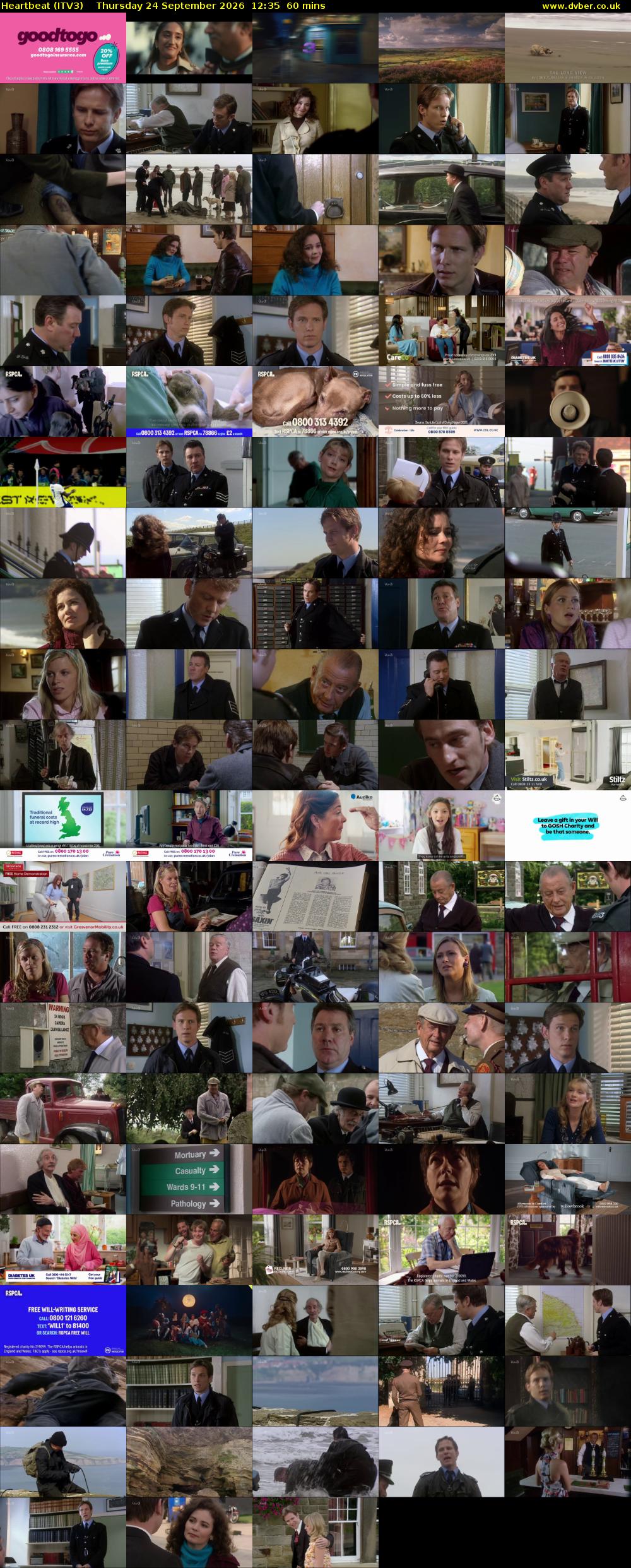 Heartbeat (ITV3) Thursday 24 September 2026 12:35 - 13:35