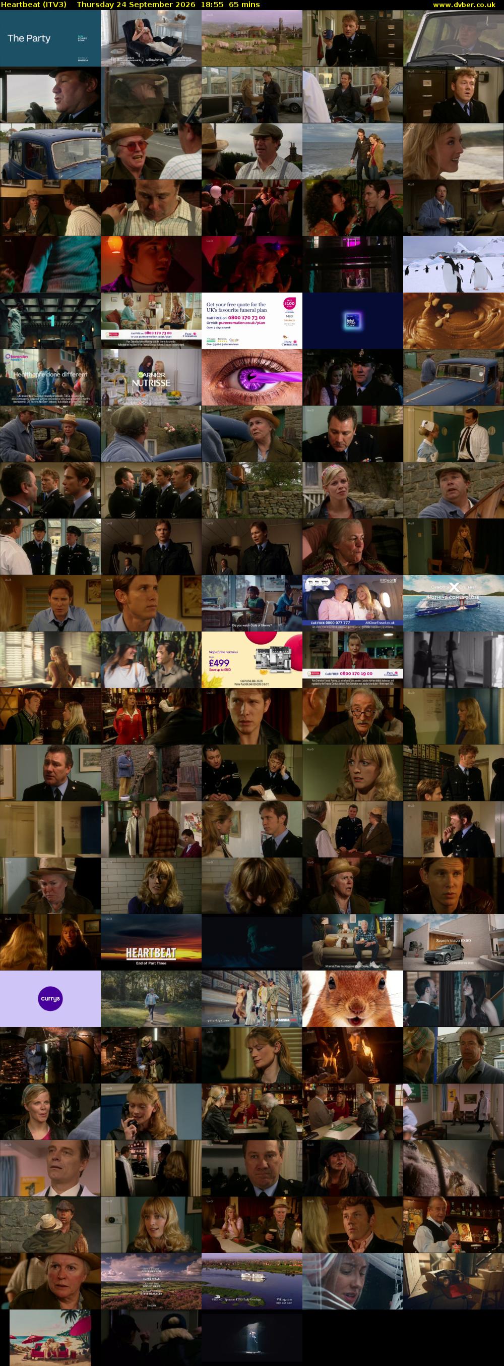 Heartbeat (ITV3) Thursday 24 September 2026 18:55 - 20:00