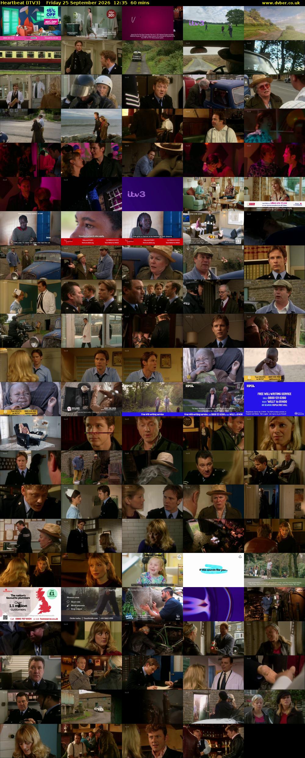 Heartbeat (ITV3) Friday 25 September 2026 12:35 - 13:35