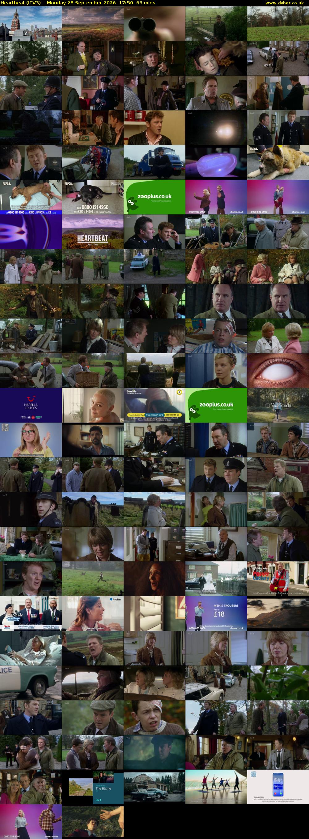 Heartbeat (ITV3) Monday 28 September 2026 17:50 - 18:55