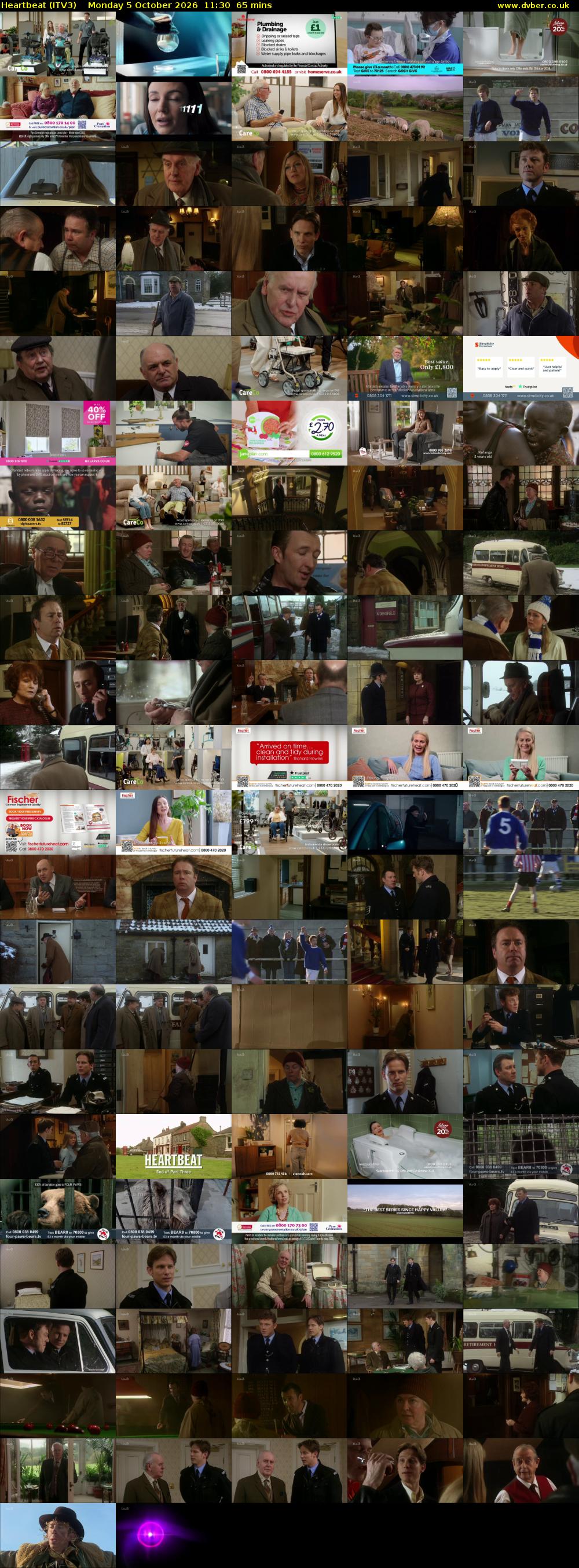 Heartbeat (ITV3) Monday 5 October 2026 11:30 - 12:35