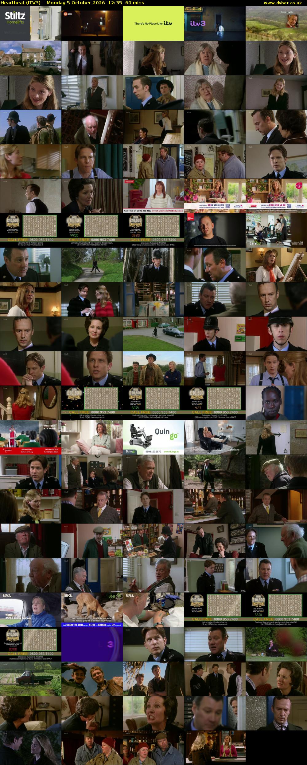 Heartbeat (ITV3) Monday 5 October 2026 12:35 - 13:35