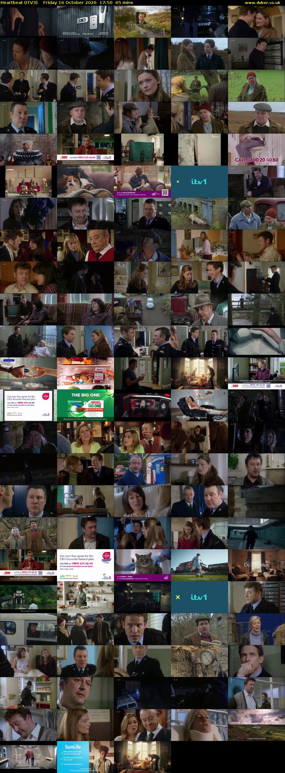 Heartbeat (ITV3) Friday 16 October 2026 17:50 - 18:55