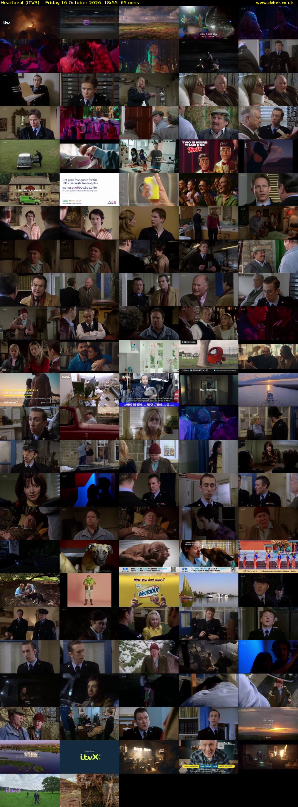Heartbeat (ITV3) Friday 16 October 2026 18:55 - 20:00