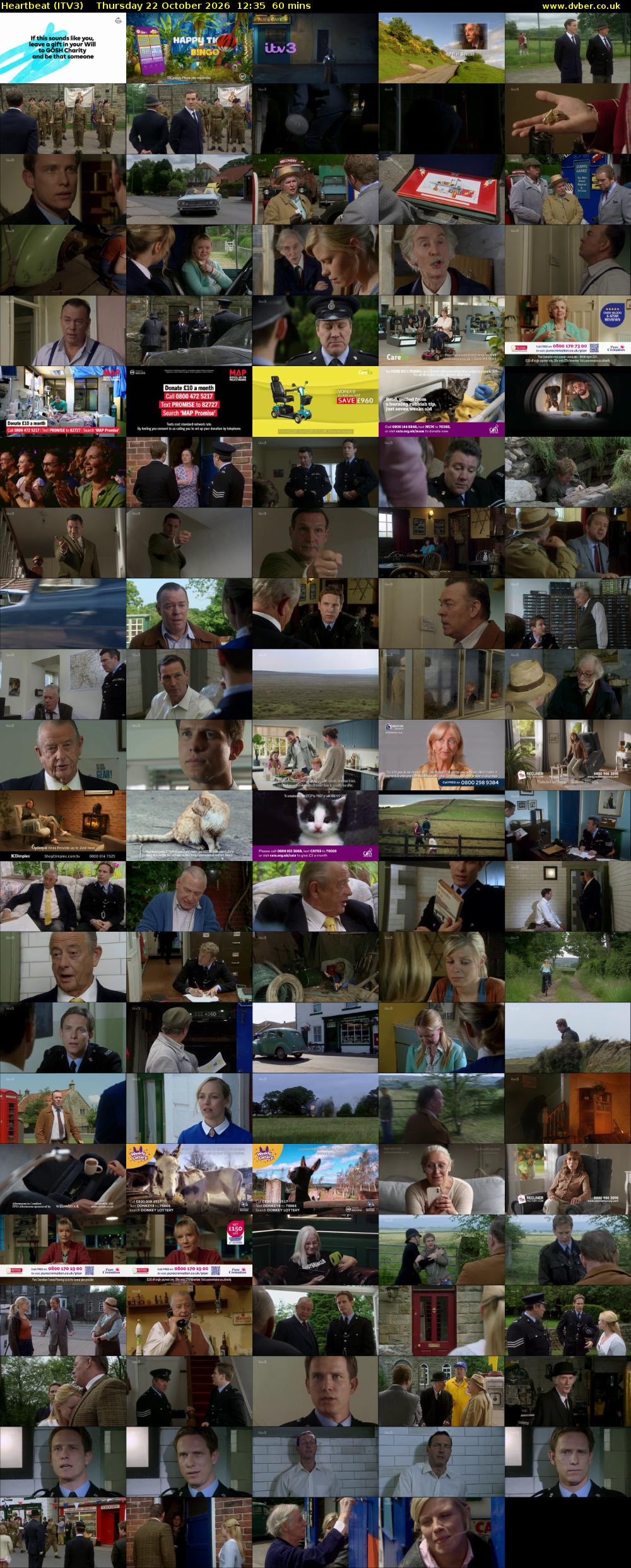 Heartbeat (ITV3) Thursday 22 October 2026 12:35 - 13:35