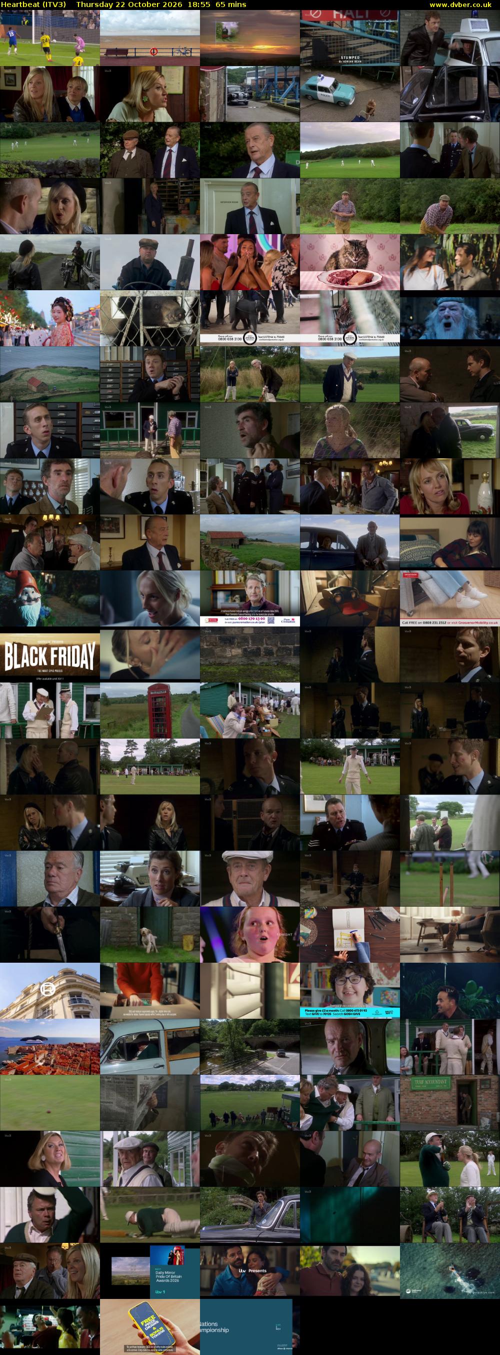 Heartbeat (ITV3) Thursday 22 October 2026 18:55 - 20:00