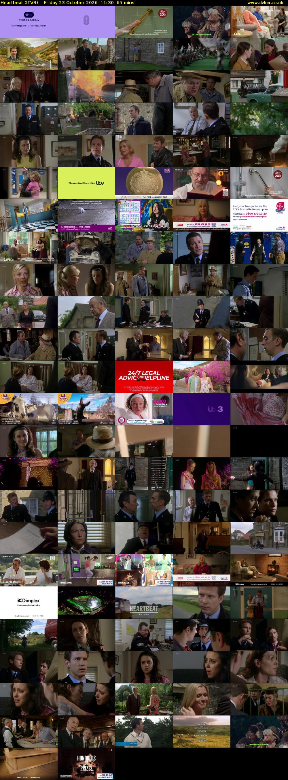 Heartbeat (ITV3) Friday 23 October 2026 11:30 - 12:35