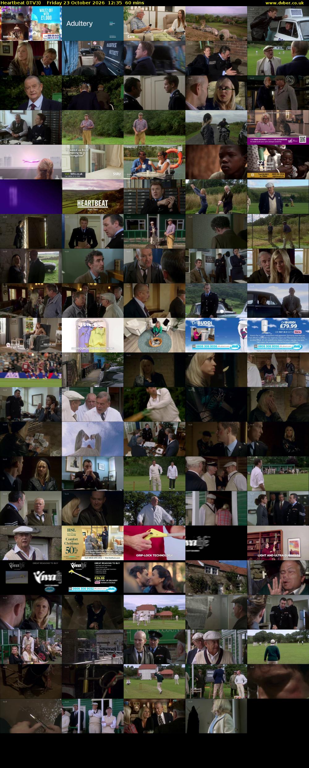 Heartbeat (ITV3) Friday 23 October 2026 12:35 - 13:35
