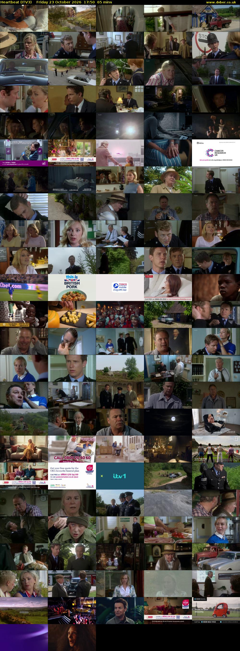 Heartbeat (ITV3) Friday 23 October 2026 17:50 - 18:55