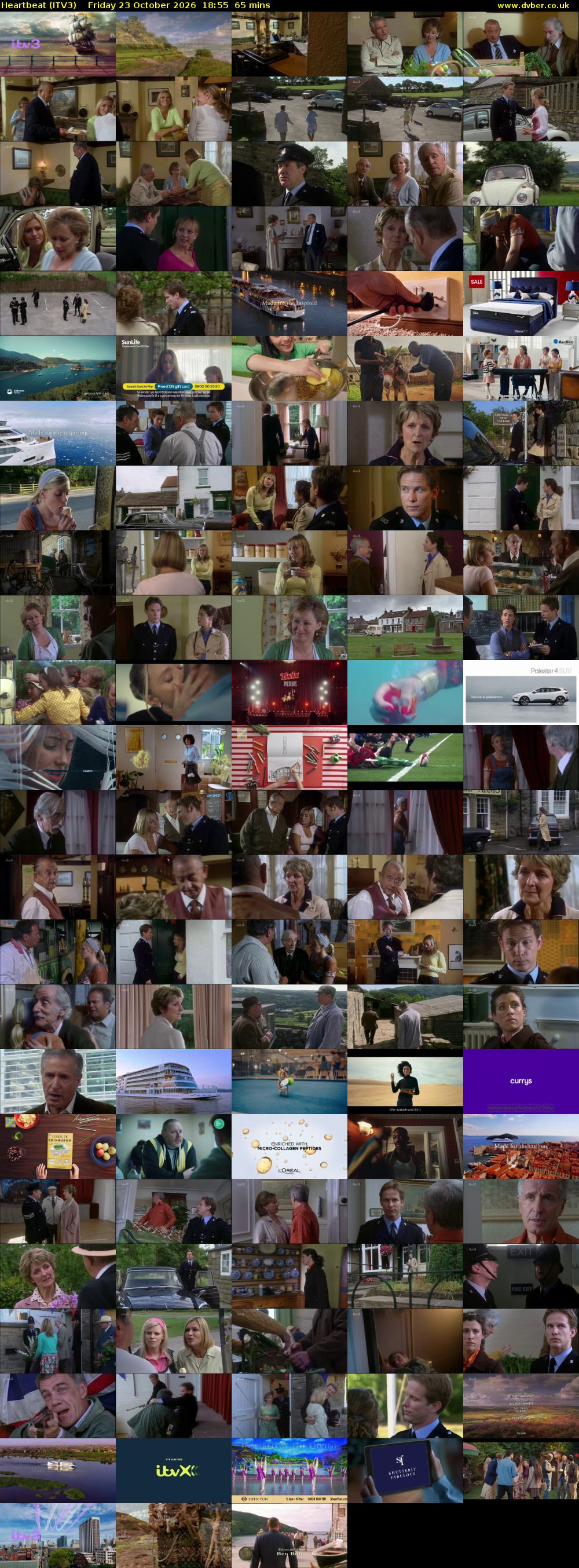 Heartbeat (ITV3) Friday 23 October 2026 18:55 - 20:00