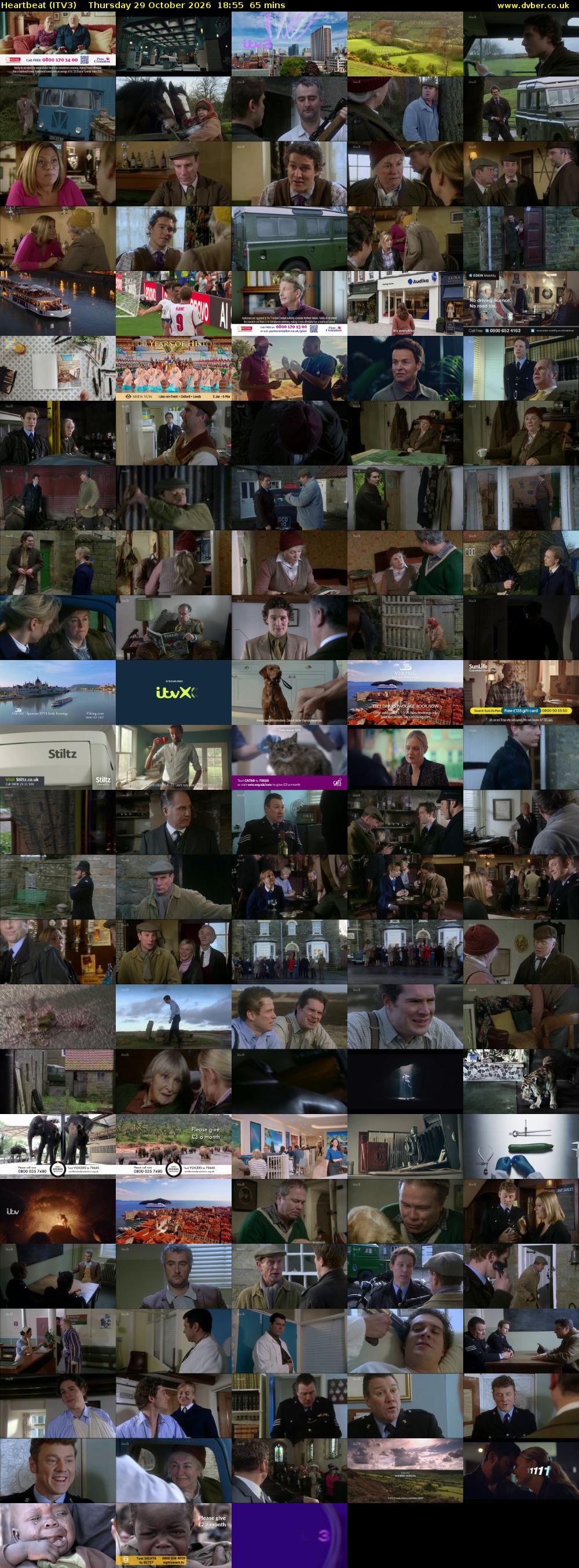 Heartbeat (ITV3) Thursday 29 October 2026 18:55 - 20:00