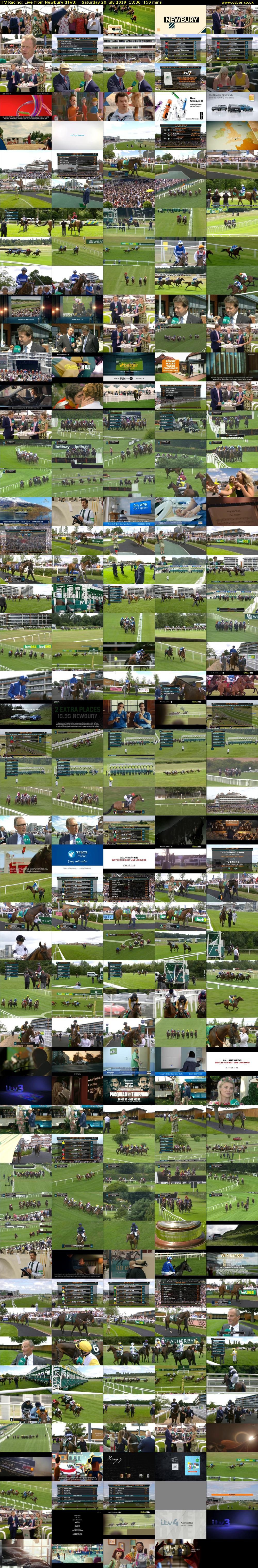 ITV Racing: Live from Newbury (ITV3) Saturday 20 July 2019 13:30 - 16:00