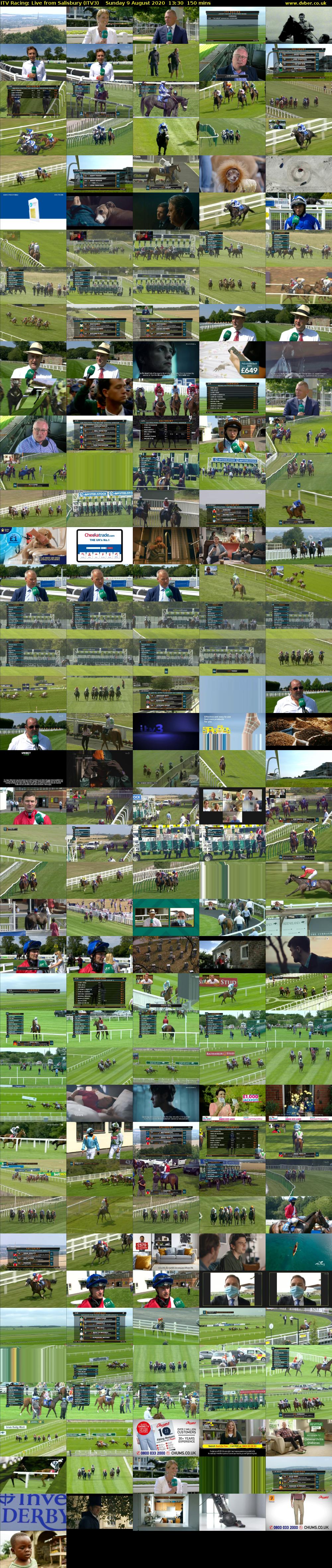 ITV Racing: Live from Salisbury (ITV3) Sunday 9 August 2020 13:30 - 16:00