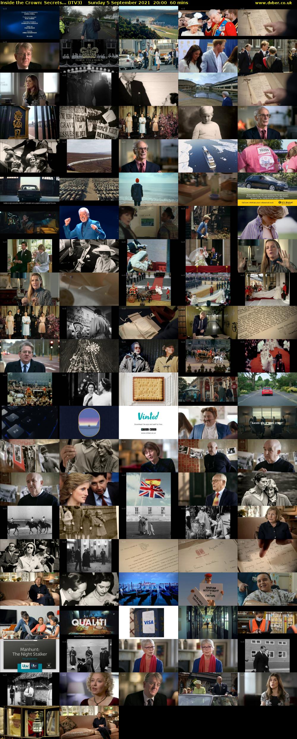 Inside the Crown: Secrets... (ITV3) Sunday 5 September 2021 20:00 - 21:00