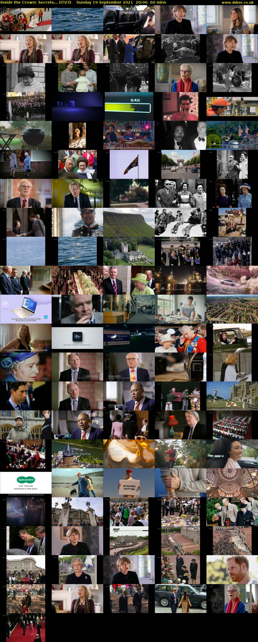 Inside the Crown: Secrets... (ITV3) Sunday 19 September 2021 20:00 - 21:00