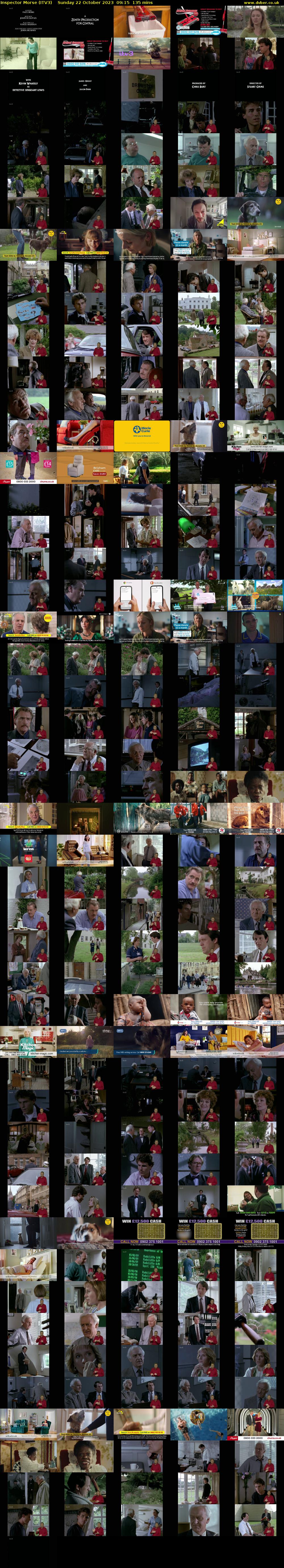 Inspector Morse (ITV3) Sunday 22 October 2023 09:15 - 11:30