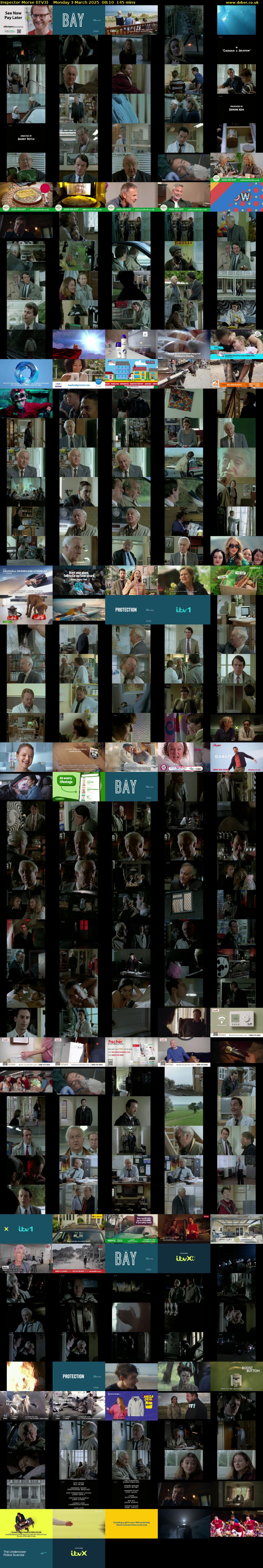 Inspector Morse (ITV3) Monday 3 March 2025 08:10 - 10:35