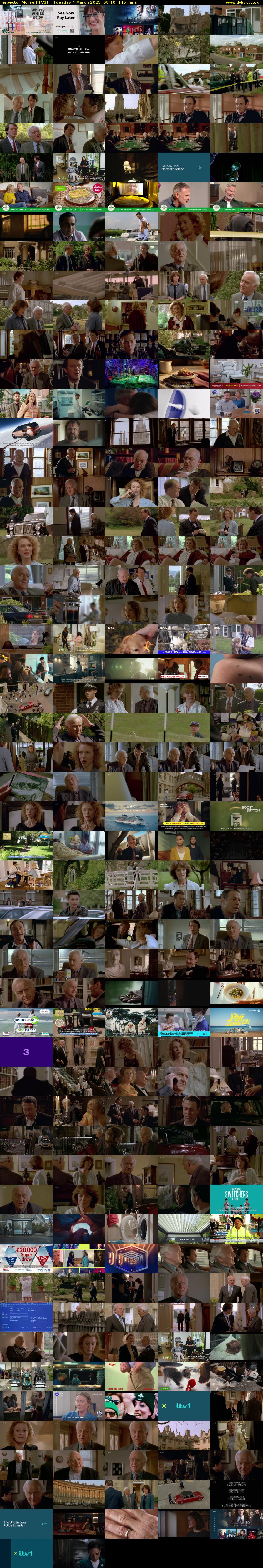 Inspector Morse (ITV3) Tuesday 4 March 2025 08:10 - 10:35
