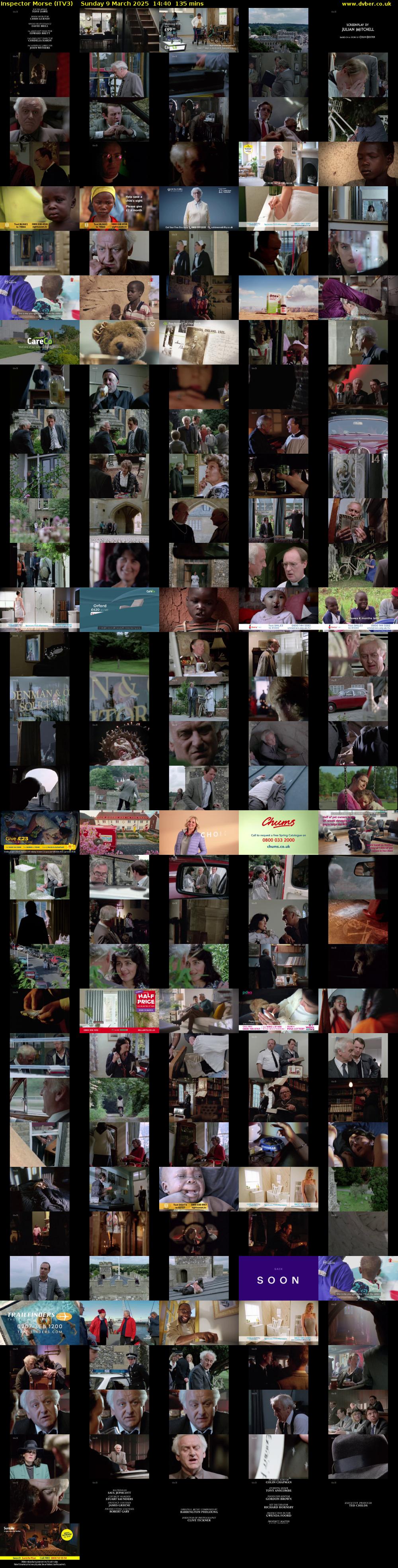 Inspector Morse (ITV3) Sunday 9 March 2025 14:40 - 16:55