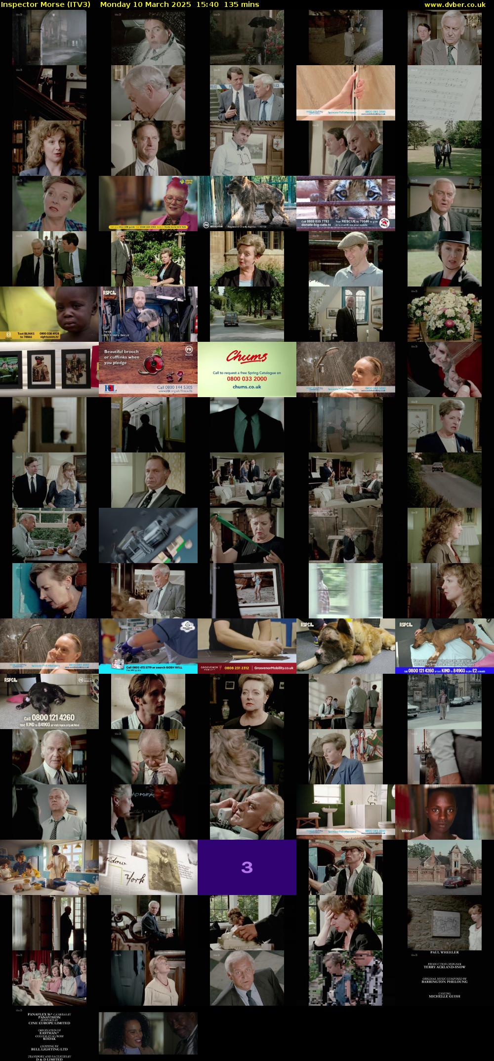 Inspector Morse (ITV3) Monday 10 March 2025 15:40 - 17:55