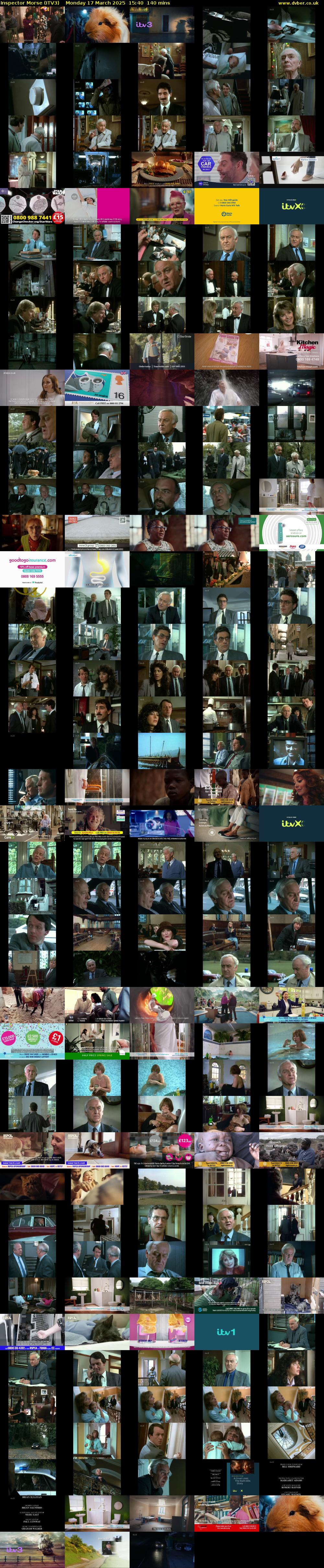 Inspector Morse (ITV3) Monday 17 March 2025 15:40 - 18:00