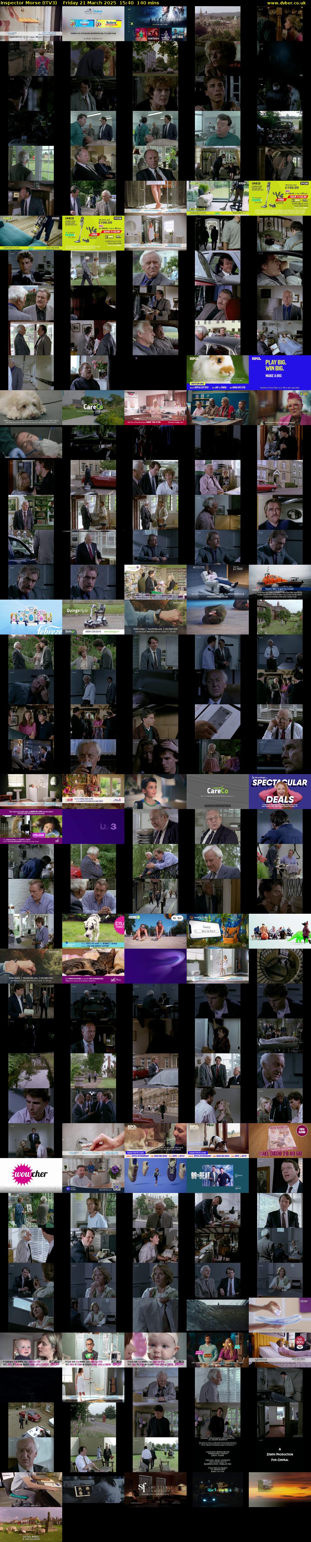 Inspector Morse (ITV3) Friday 21 March 2025 15:40 - 18:00