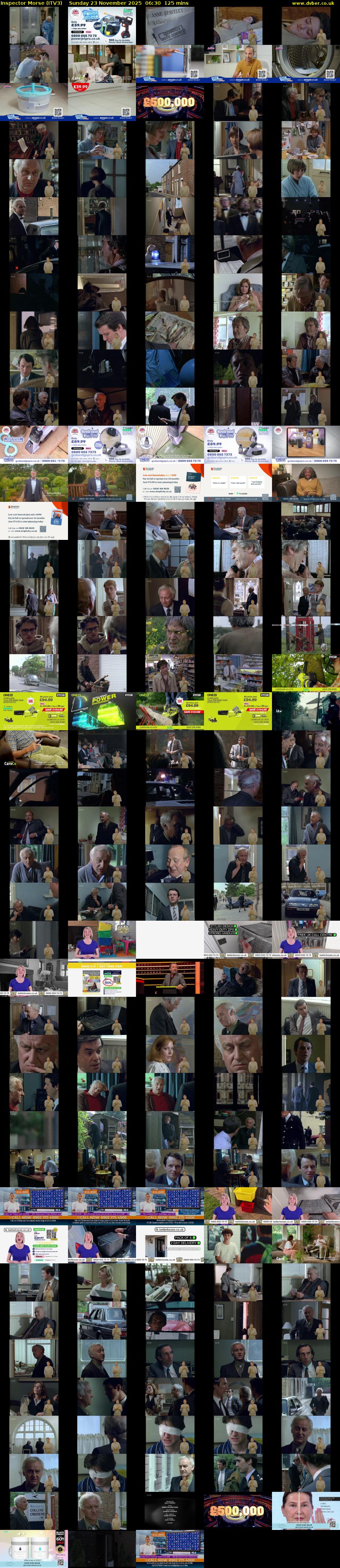 Inspector Morse (ITV3) Sunday 23 November 2025 06:30 - 08:35