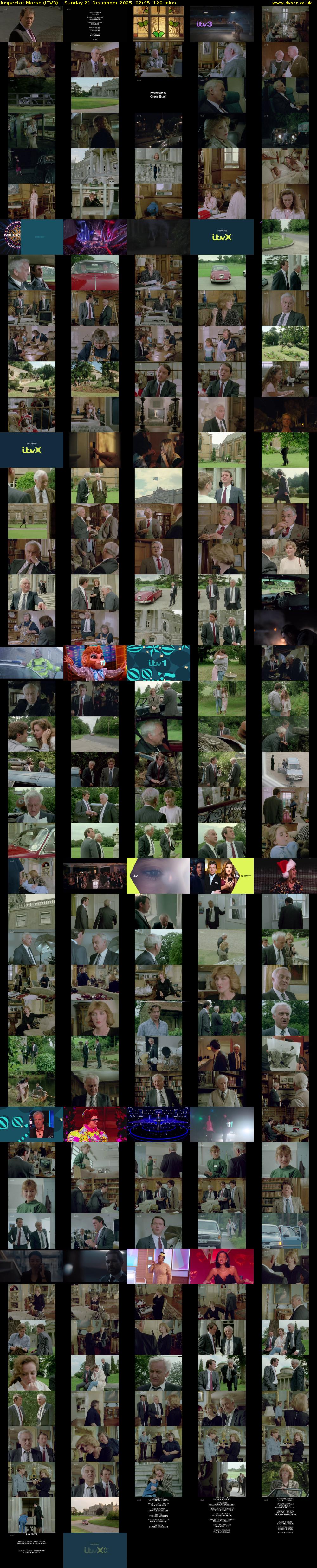 Inspector Morse (ITV3) Sunday 21 December 2025 02:45 - 04:45