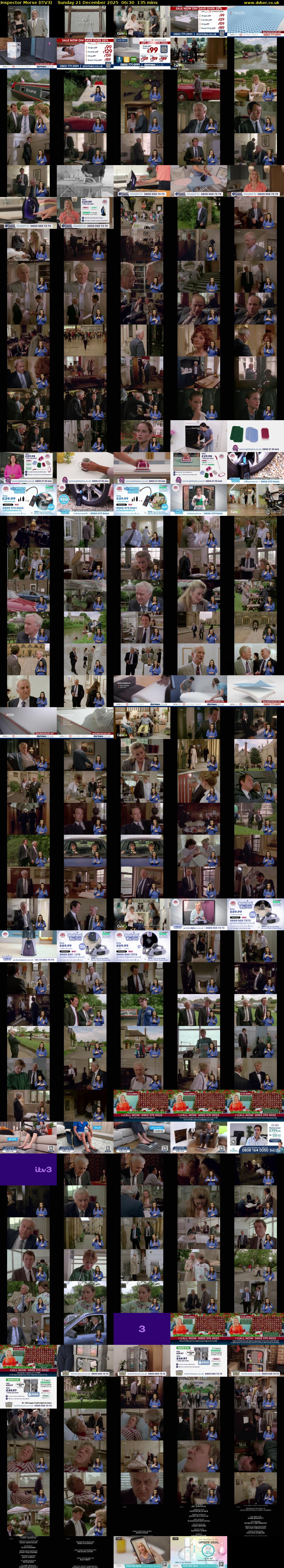 Inspector Morse (ITV3) Sunday 21 December 2025 06:30 - 08:45