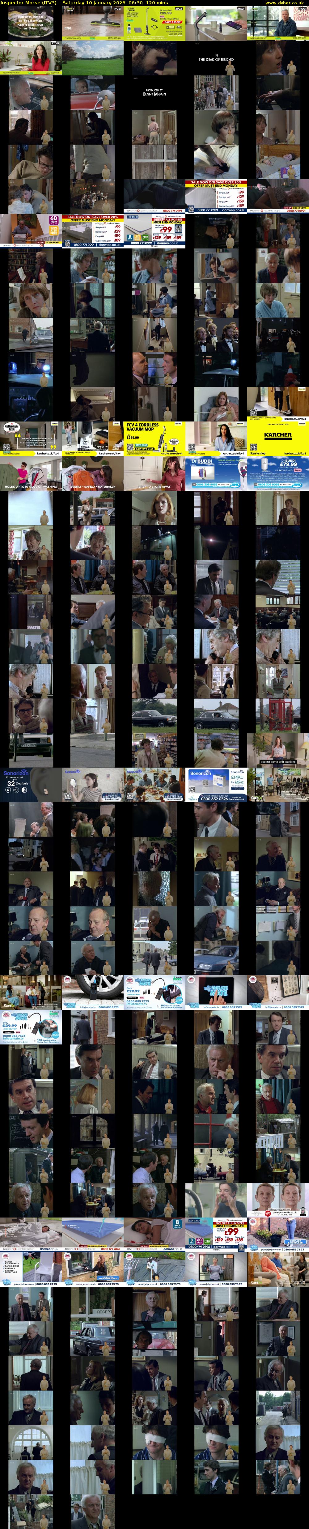 Inspector Morse (ITV3) Saturday 10 January 2026 06:30 - 08:30