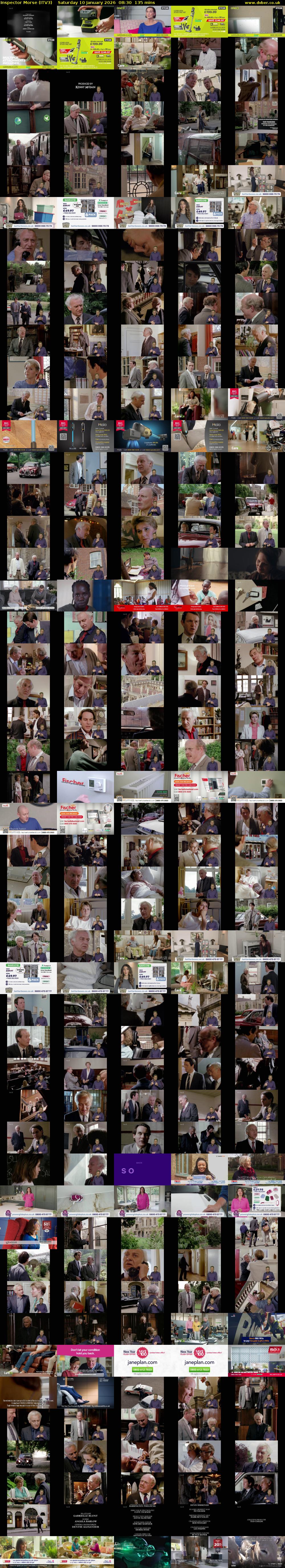 Inspector Morse (ITV3) Saturday 10 January 2026 08:30 - 10:45