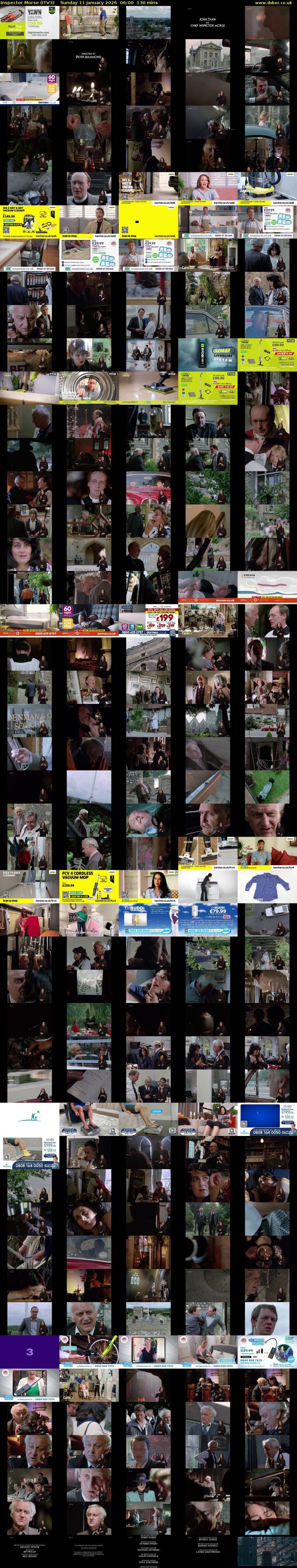 Inspector Morse (ITV3) Sunday 11 January 2026 06:00 - 08:10