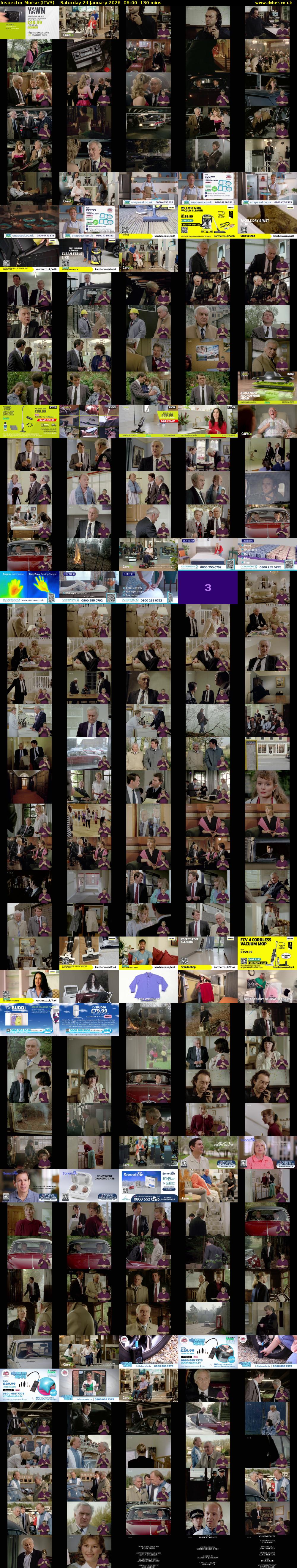 Inspector Morse (ITV3) Saturday 24 January 2026 06:00 - 08:10