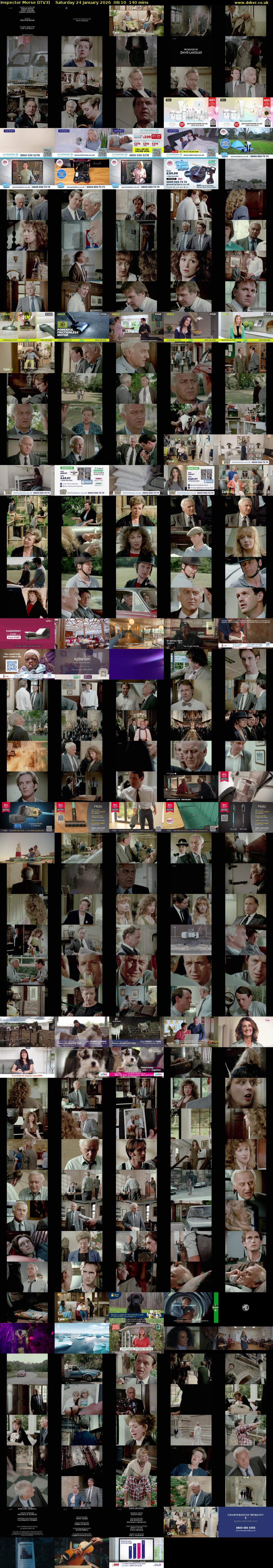 Inspector Morse (ITV3) Saturday 24 January 2026 08:10 - 10:30