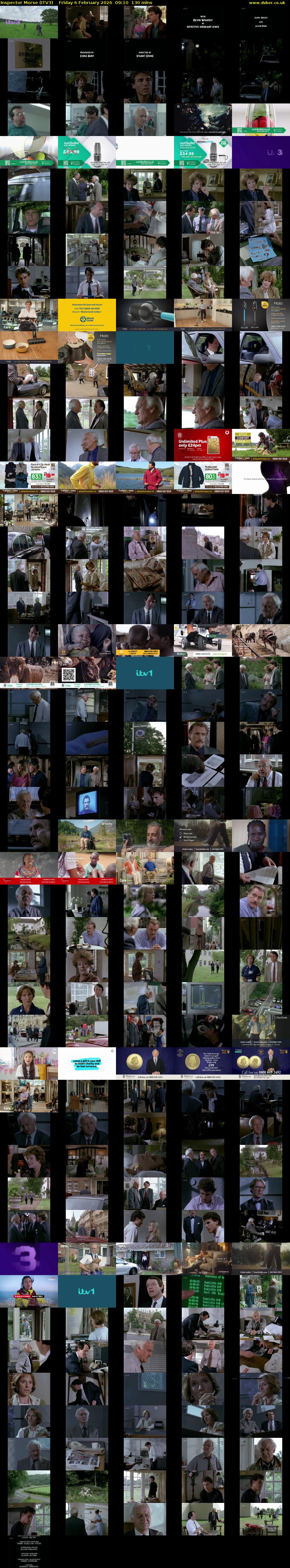 Inspector Morse (ITV3) Friday 6 February 2026 09:10 - 11:20