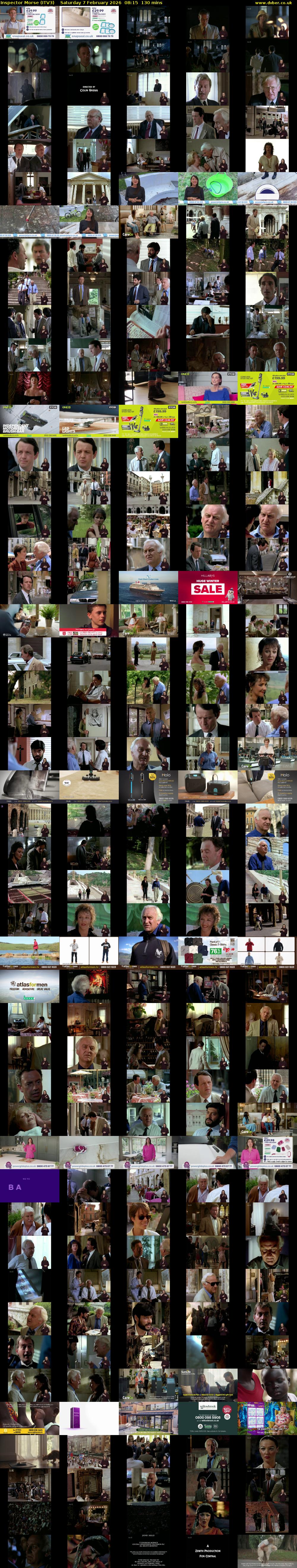 Inspector Morse (ITV3) Saturday 7 February 2026 08:15 - 10:25