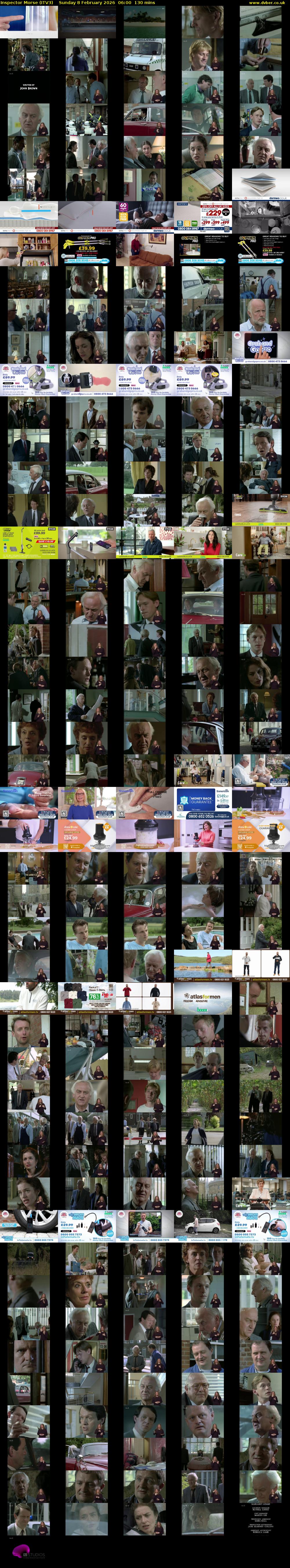 Inspector Morse (ITV3) Sunday 8 February 2026 06:00 - 08:10