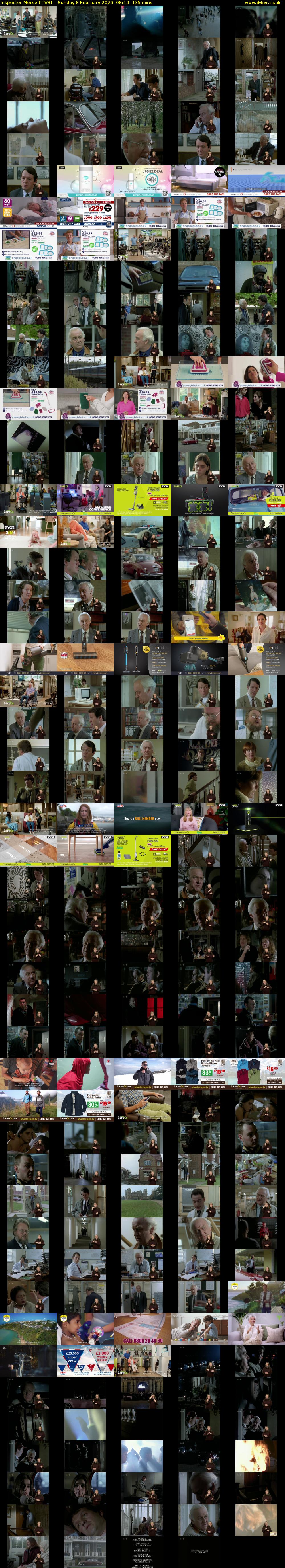 Inspector Morse (ITV3) Sunday 8 February 2026 08:10 - 10:25