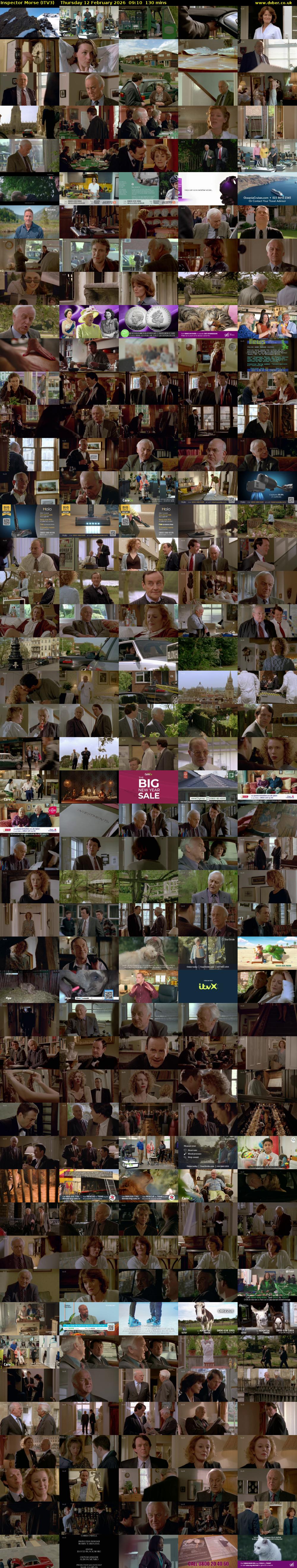 Inspector Morse (ITV3) Thursday 12 February 2026 09:10 - 11:20