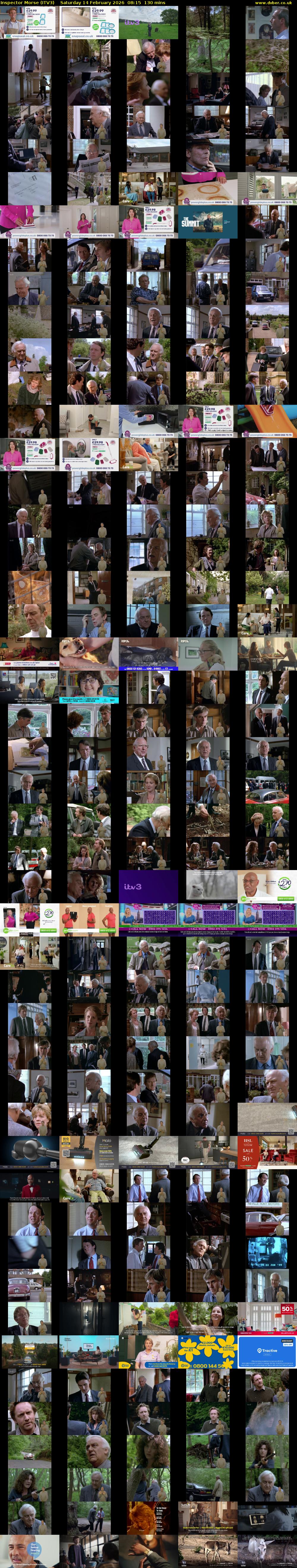 Inspector Morse (ITV3) Saturday 14 February 2026 08:15 - 10:25