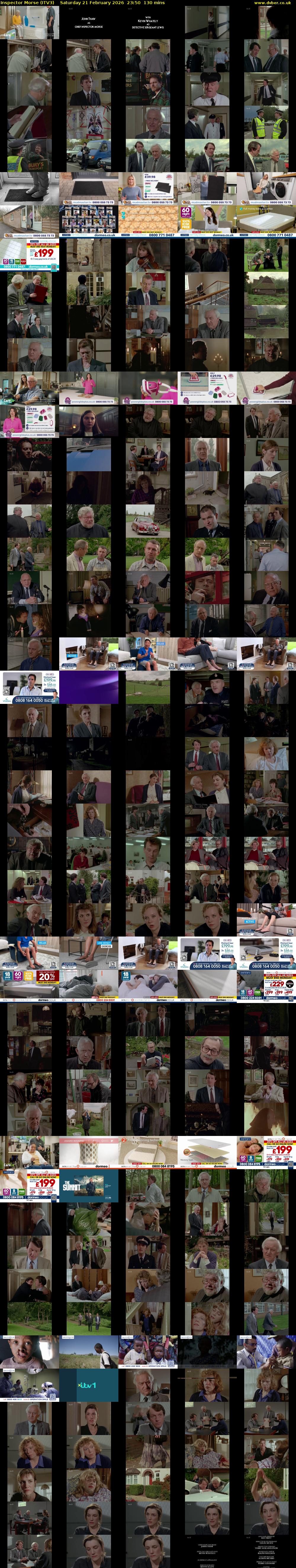 Inspector Morse (ITV3) Saturday 21 February 2026 23:50 - 02:00