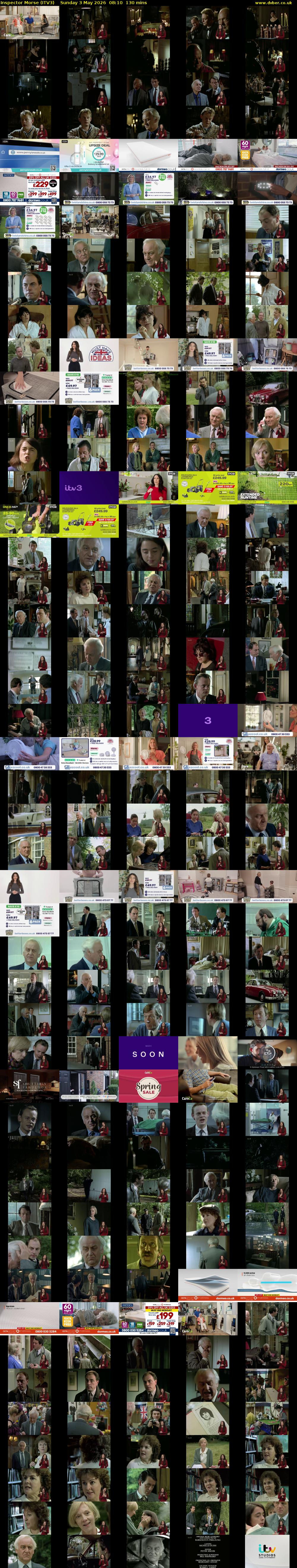 Inspector Morse (ITV3) Sunday 3 May 2026 08:10 - 10:20