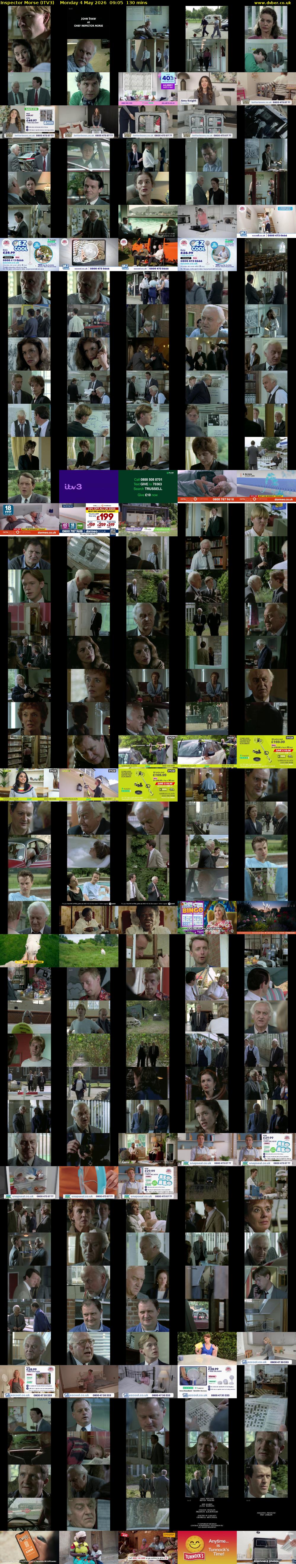 Inspector Morse (ITV3) Monday 4 May 2026 09:05 - 11:15