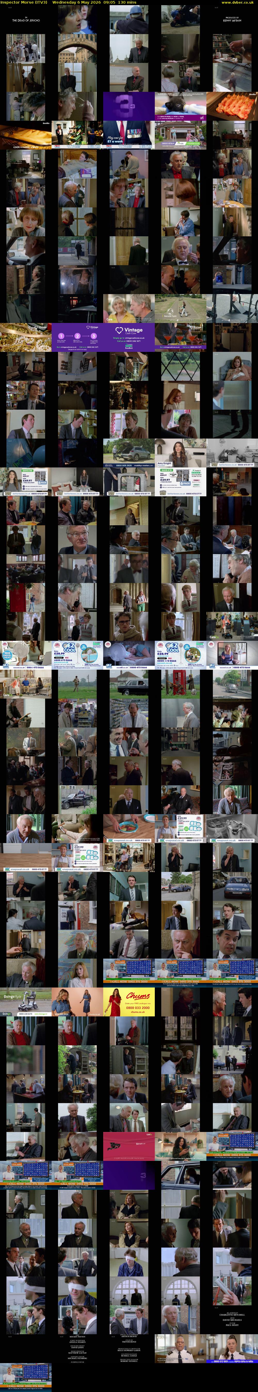 Inspector Morse (ITV3) Wednesday 6 May 2026 09:05 - 11:15