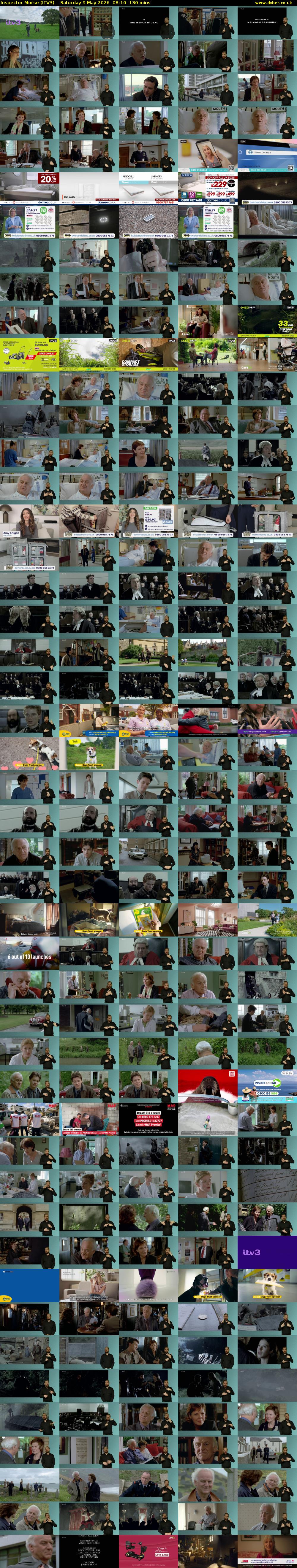 Inspector Morse (ITV3) Saturday 9 May 2026 08:10 - 10:20
